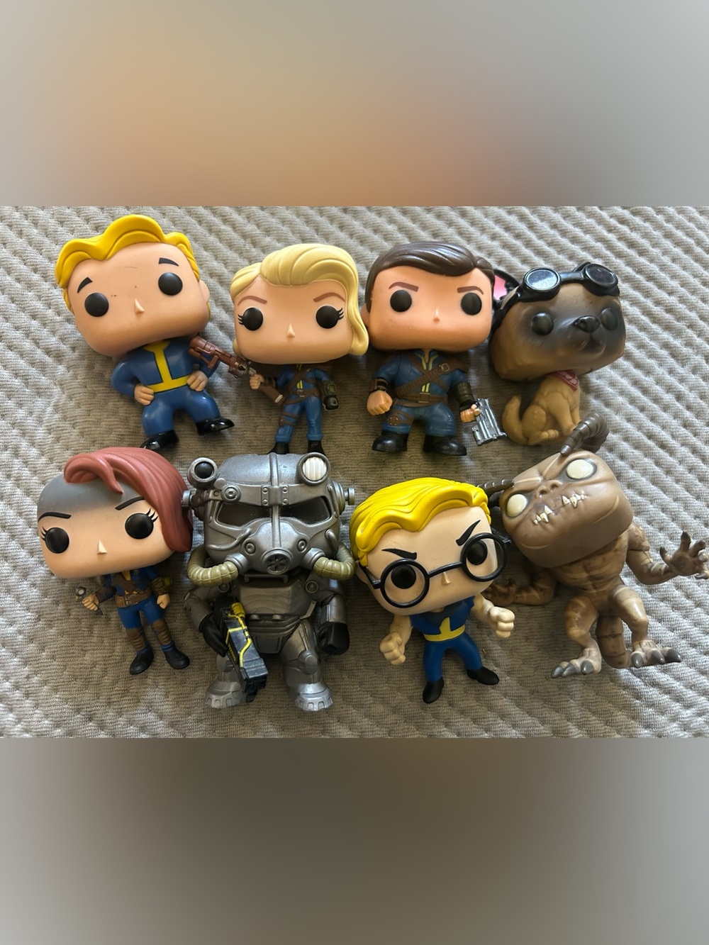 Fallout Funko Pop Lot no boxes as is condition